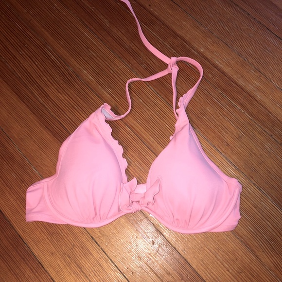 Victoria's Secret Other - Victoria’s Secret peach/pink bikini swim top (36C)